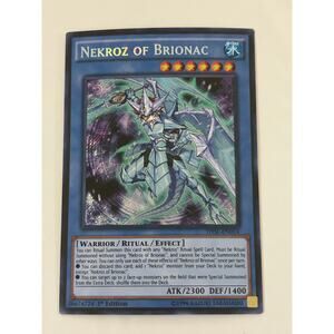 Nekroz of Brionac The Secret Forces YUGIOH THSF-EN014 Secret Rare